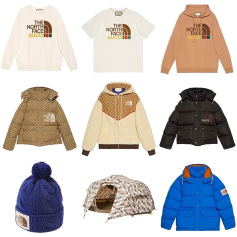 gucci and north face collaboration|north face gucci full collection.